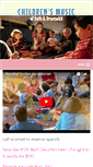 Mobile Screenshot of childrensmusicofbathbrunswick.com
